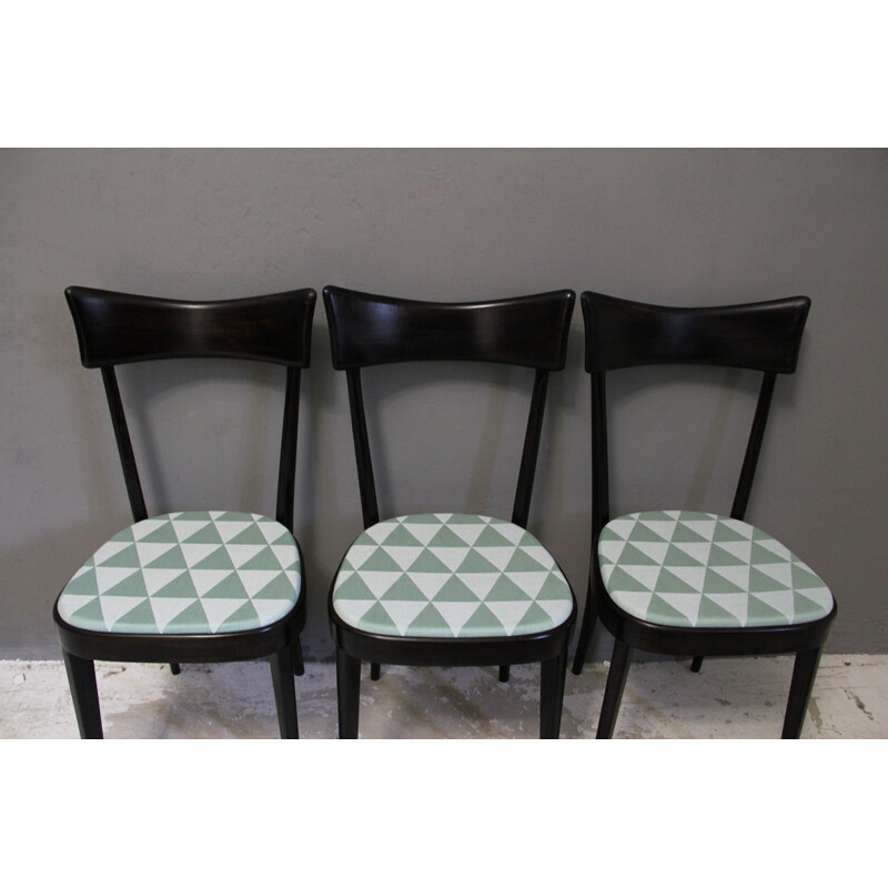 Set of 3 vintage Dining Chairs- 1950s