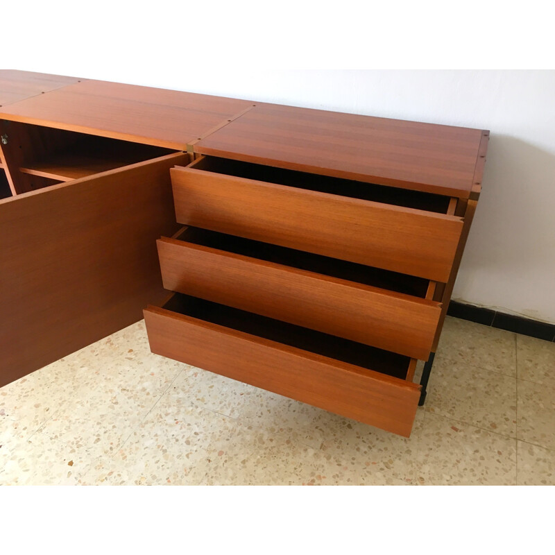 Vintage "Minvielle" sideboard in teak for ARP - 1960s