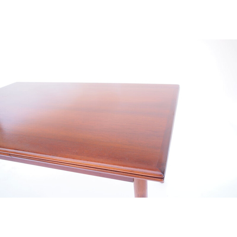 Dining Table with 2 Extensions in Rio Rosewood - 1950s