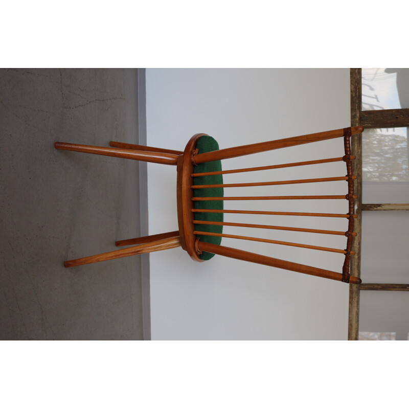 Vintage dining Chair by Albert Haberer for Hermann Fleiner - 1950s