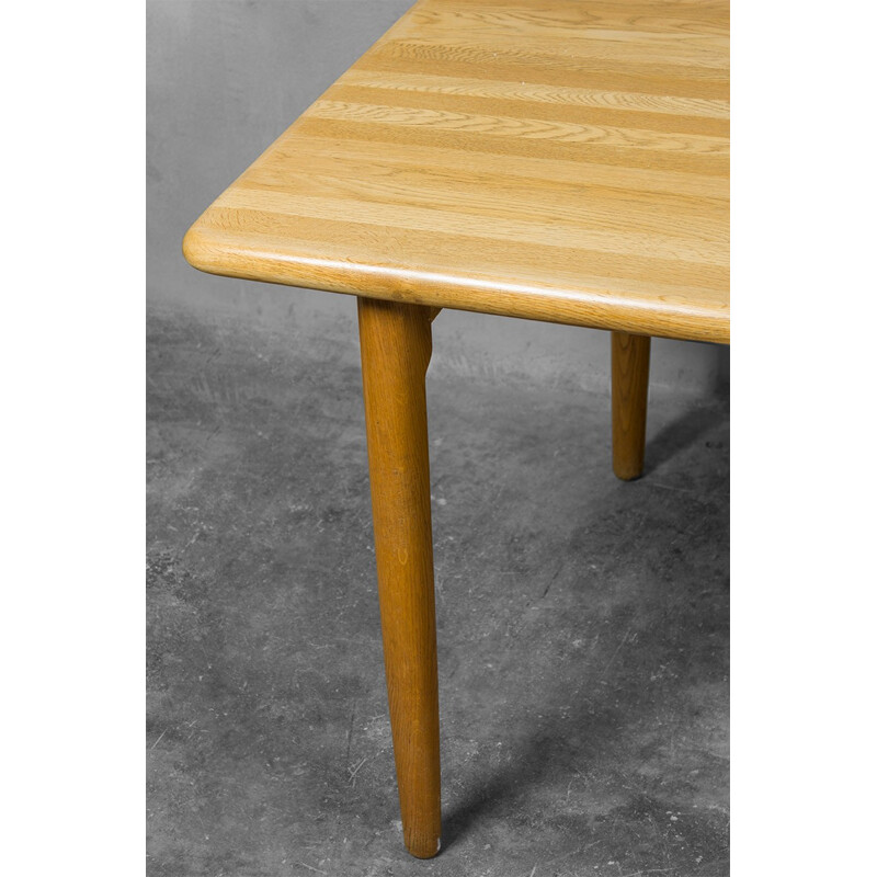 Danish Solid Dining Table in Oak by Niels Otto Møller for J.L. Møller Møbelfabrik - 1954 