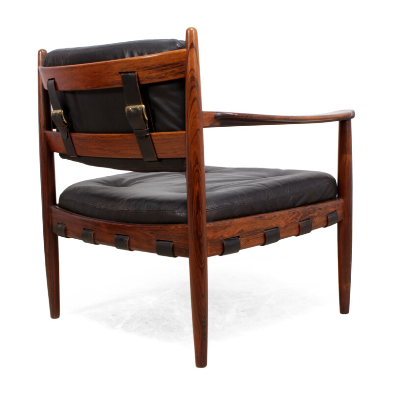 Lounge Chair "Cadett"  in rosewood by Eric Merthen - 1960s