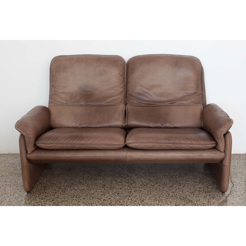 Set of 3-Seater, 2-seater Sofa & fauteuil "Model DS61" by De Sede - 1960s