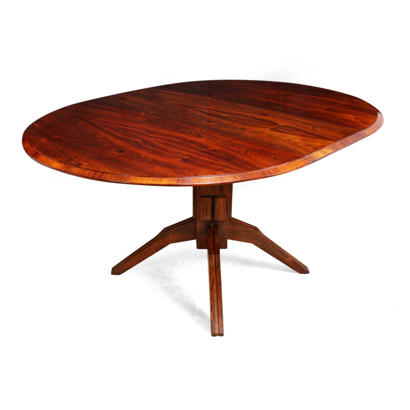 Vintage Italian Dining Table in rosewood - 1960s