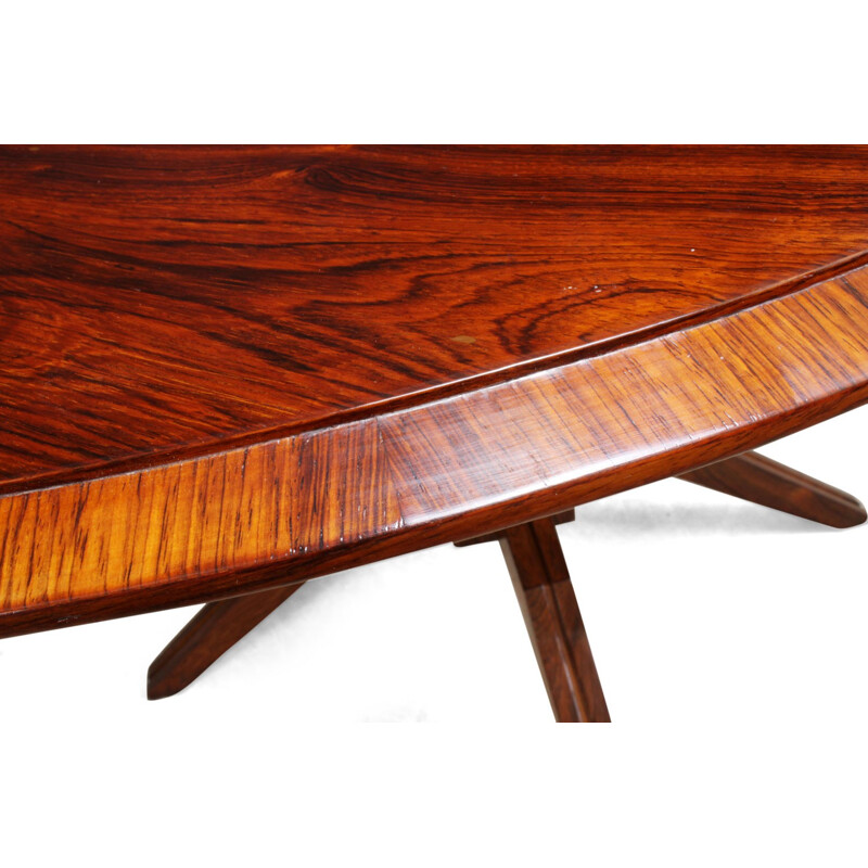 Vintage Italian Dining Table in rosewood - 1960s