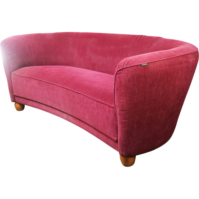 Vintage Banana 3-seater sofa for Camilla - 1970s