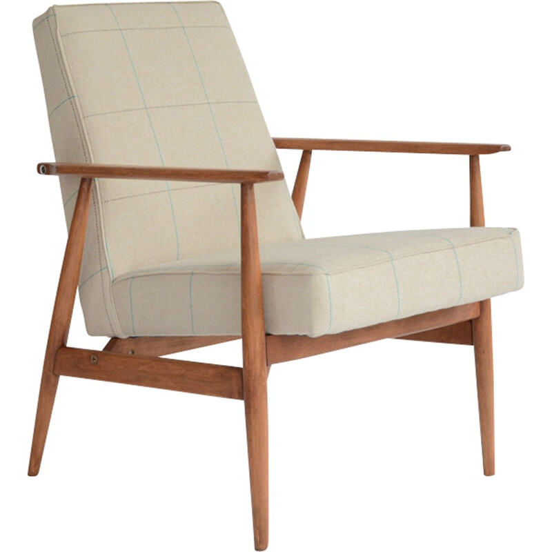 Vintage beige armchairs by H. Lis - 1960s