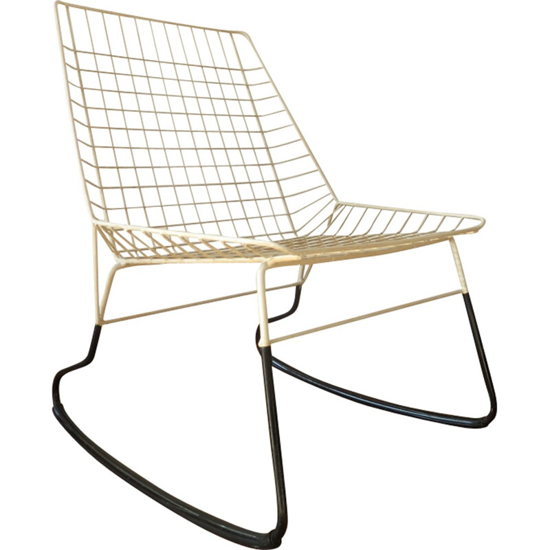 Flamingo Rocking Chair by Cees Braakman for Pastoe - 1950s