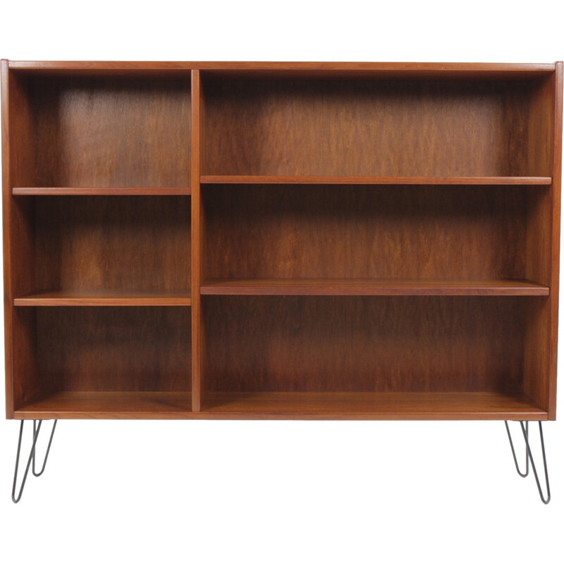 Danish Upcycled Vintage Teak Bookcase - 1960s