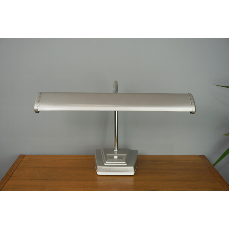 Vintage metal desk lamp - 1950s