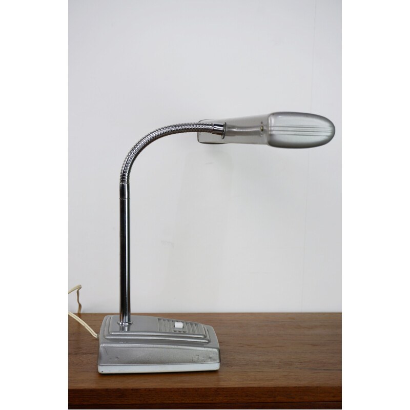 Vintage metal desk lamp - 1950s