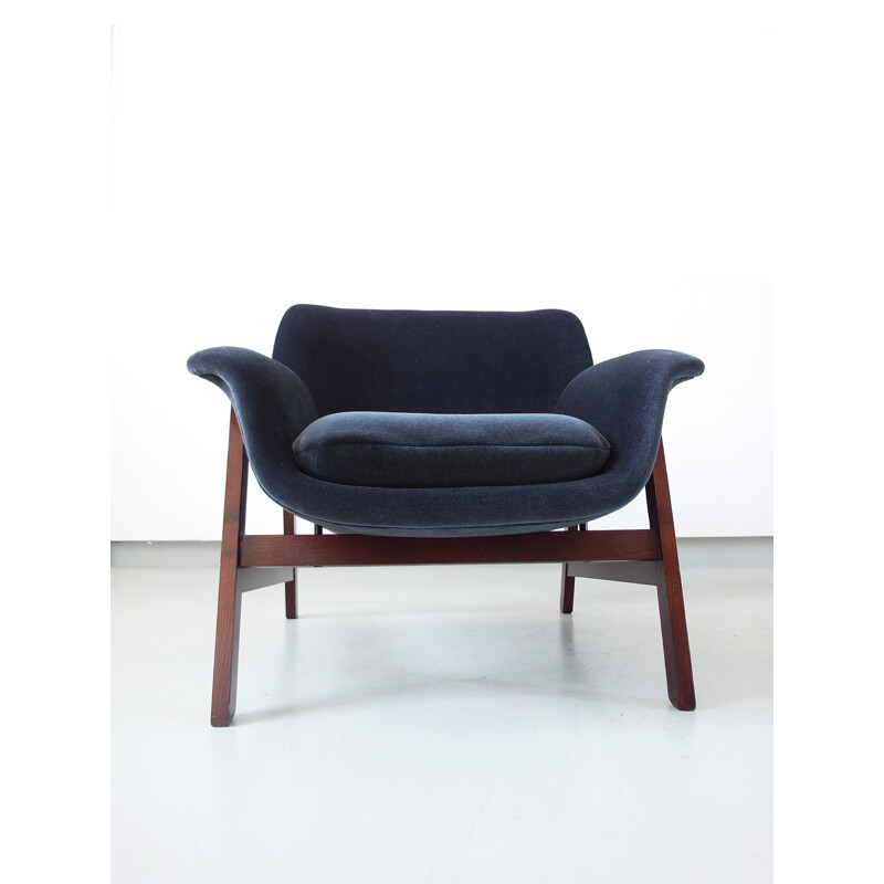 Suite de 2 fauteuils lounge "modèle 849" par Gianfranco Frattini pour Cassina - 1956