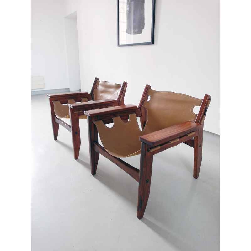 Vintage brazilian lounge Chair by Sergio Rodrigues Kilin for Oca - 1973