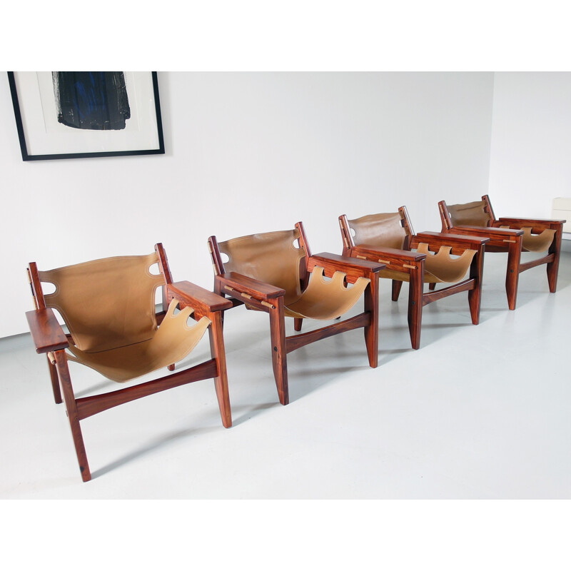 Vintage brazilian lounge Chair by Sergio Rodrigues Kilin for Oca - 1973