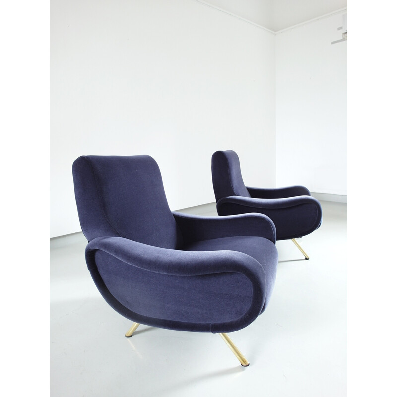 Pair of Lady Chairs by Marco Zanuso for Arflex - 1951