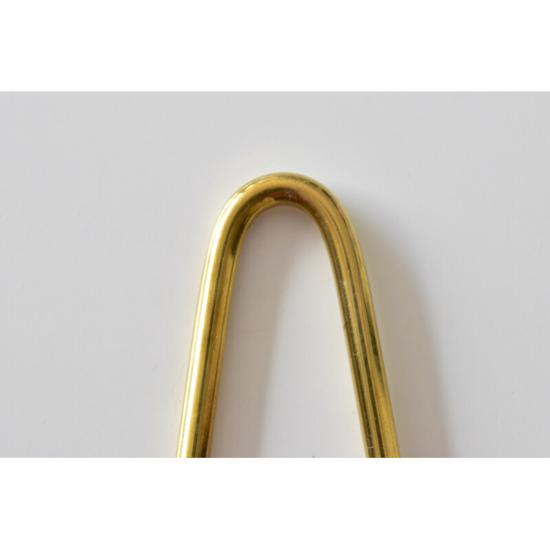 Vintage brass wall candle holder by Illums Bolighus - 1960s