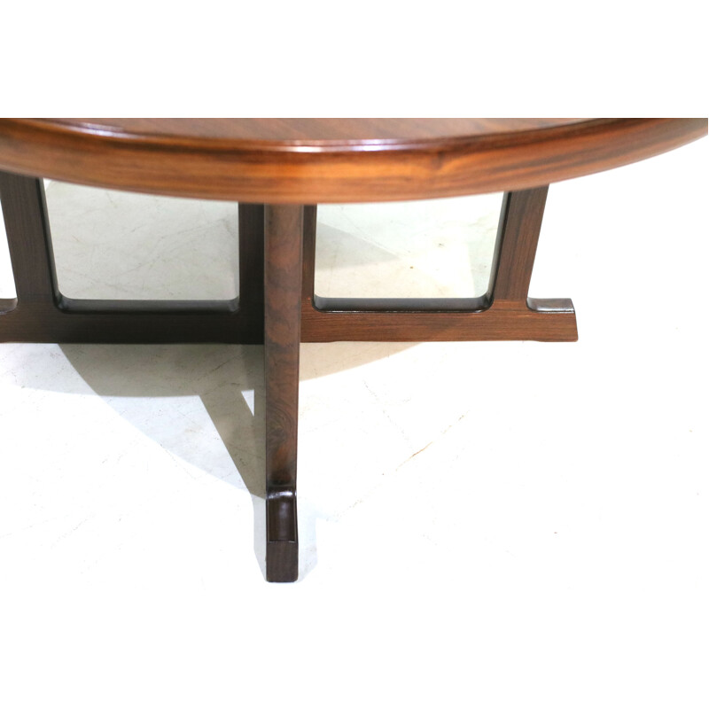 Rosewood Veneer Dining Table by Johannes Andersen - 1960s