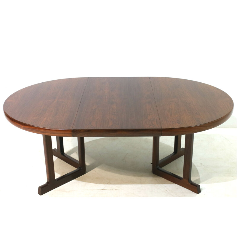 Rosewood Veneer Dining Table by Johannes Andersen - 1960s