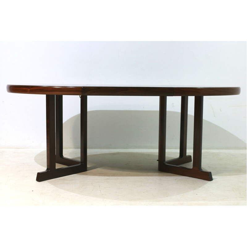 Rosewood Veneer Dining Table by Johannes Andersen - 1960s