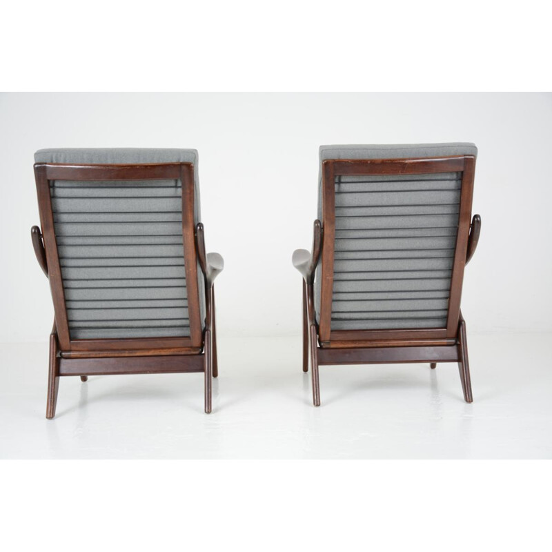 Pair of armchairs by De Ster Gelderland - 1950s