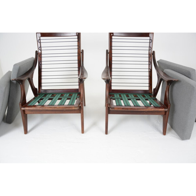 Paire de fauteuils par De Ster Gelderland - 1950
