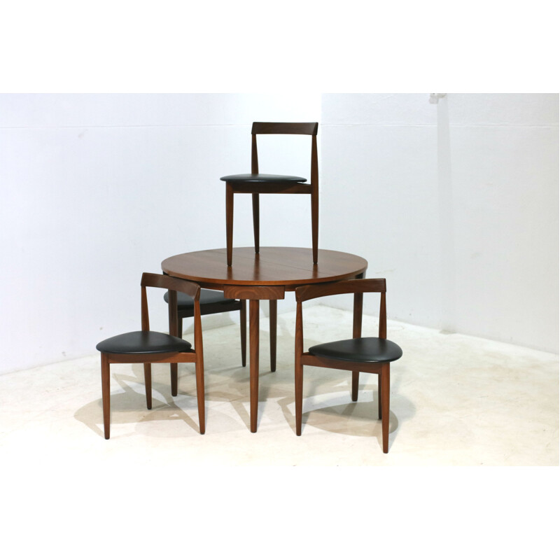 Vintage Dining Set by Hans Olsen - 1960s