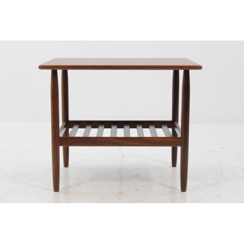 Vintage Danish side table in teak - 1960s