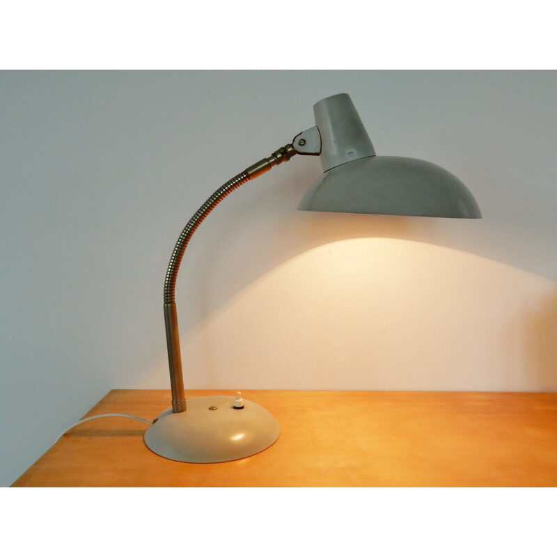 Vintage Bauhaus Style Desk Lamp - 1960s