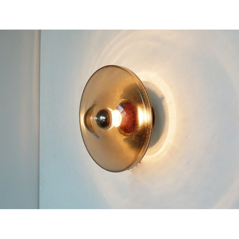 Vintage Wall Sconce for Rosdala Glasbruk - 1970s