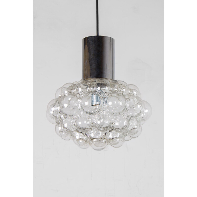 Vintage Bubble Glass Lamp by Helena Tynell & Heinrich Gantenbrink for Limburg - 1960s