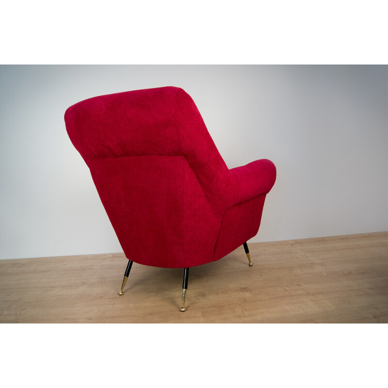 Suite de 2 fauteuils vintage par Gigi Radice pour Minotti, Italie - 1960