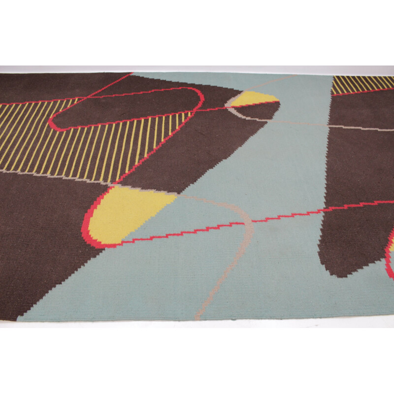 Geometrischer Vintage-Teppich von Antonin Kybal, 1960