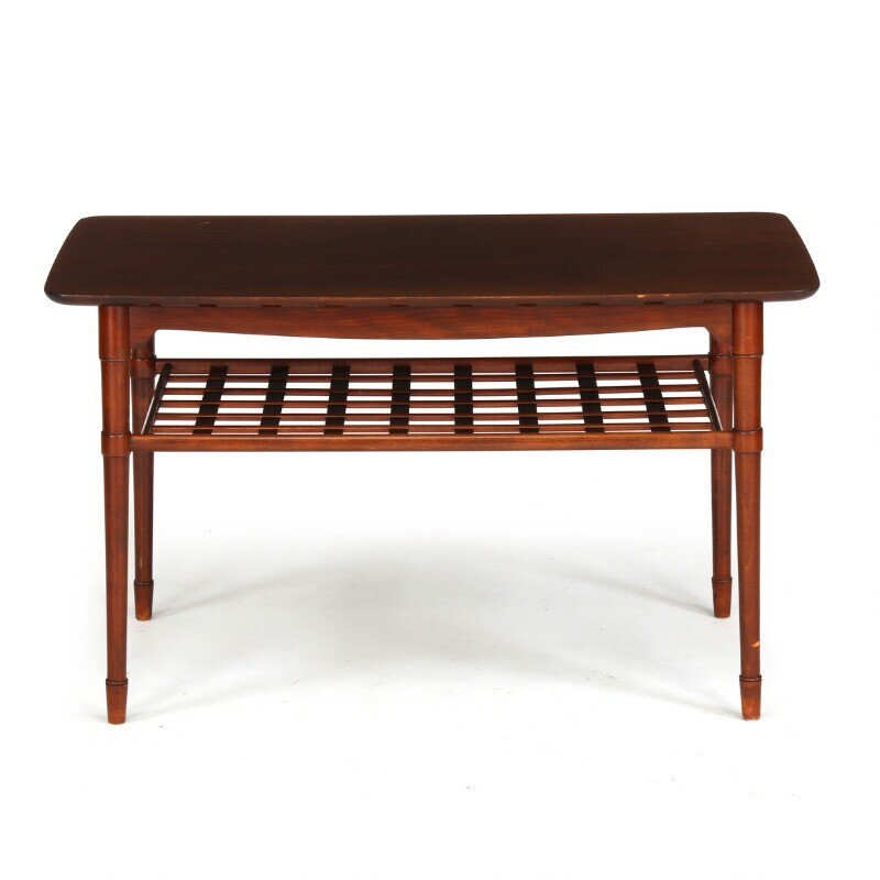 Table vintage avec structure en hêtre - 1960