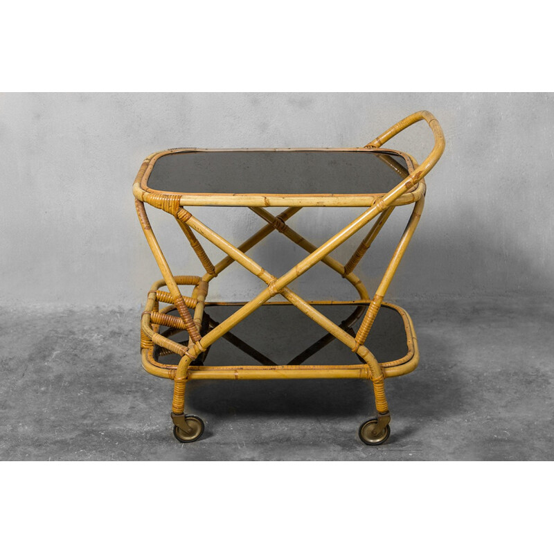 Vintage Serving Trolley from Rohé Noordwolde - 1960s 