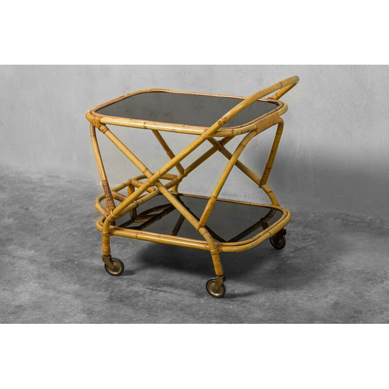 Vintage Serving Trolley from Rohé Noordwolde - 1960s 