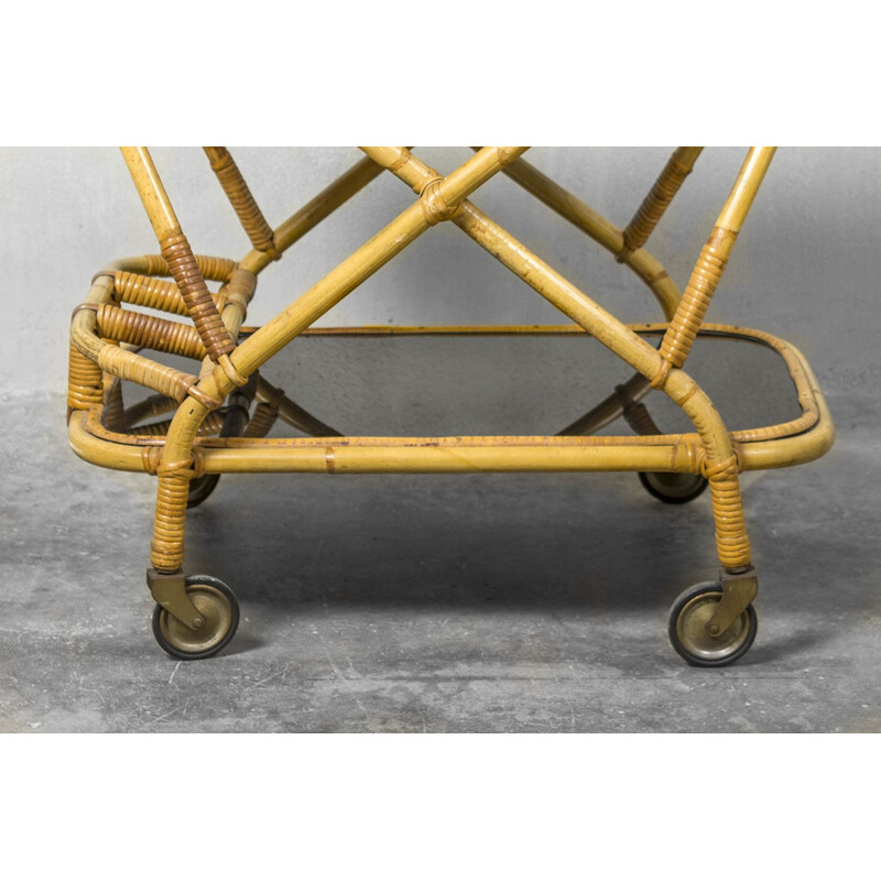 Vintage Serving Trolley from Rohé Noordwolde - 1960s 