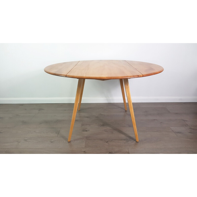 Vintage Drop Leaf Table by Lucian Ercolani for Ercol - 1960s