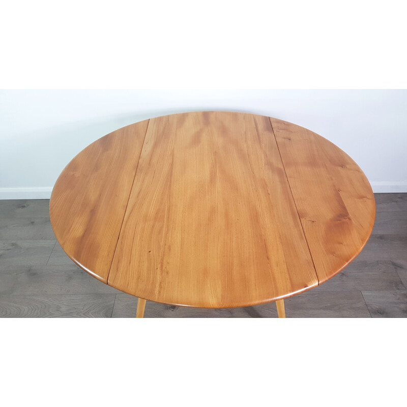 Vintage Drop Leaf Table by Lucian Ercolani for Ercol - 1960s