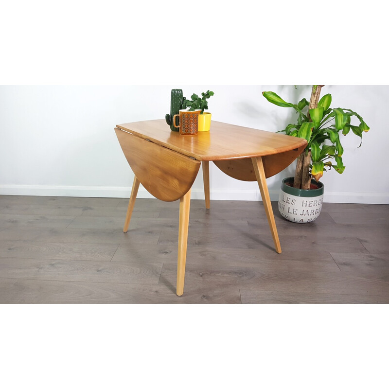 Vintage Drop Leaf Table by Lucian Ercolani for Ercol - 1960s