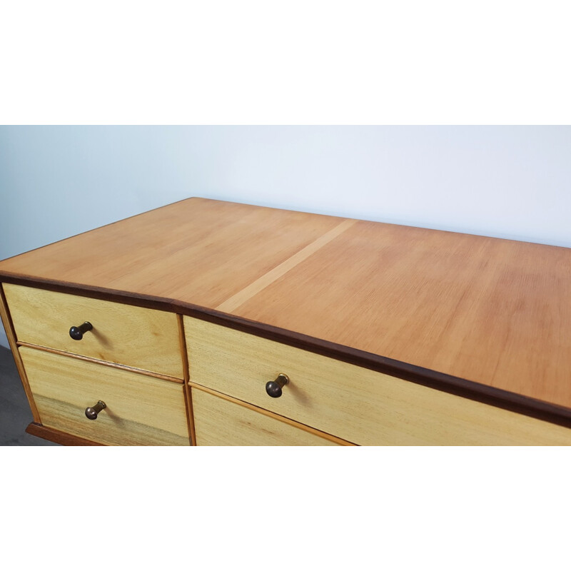 Vintage teak Dresser by Alfred Cox for AC Furniture - 1950s