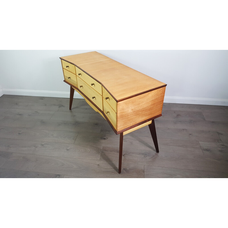 Vintage teak Dresser by Alfred Cox for AC Furniture - 1950s
