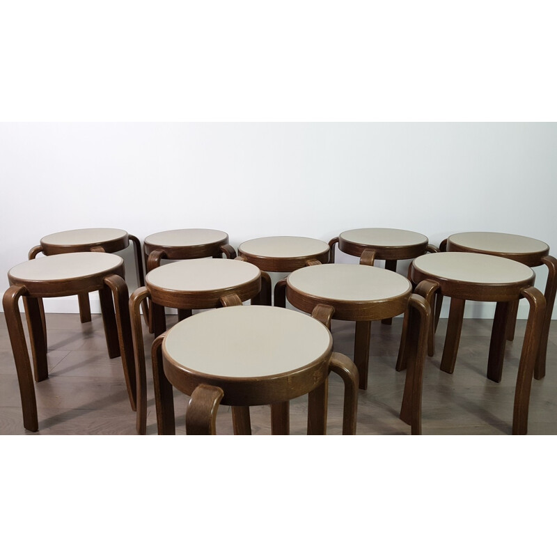 Vintage Stacking Stools by Thygesen & Sørensen for Magnus Olesen - 1980s