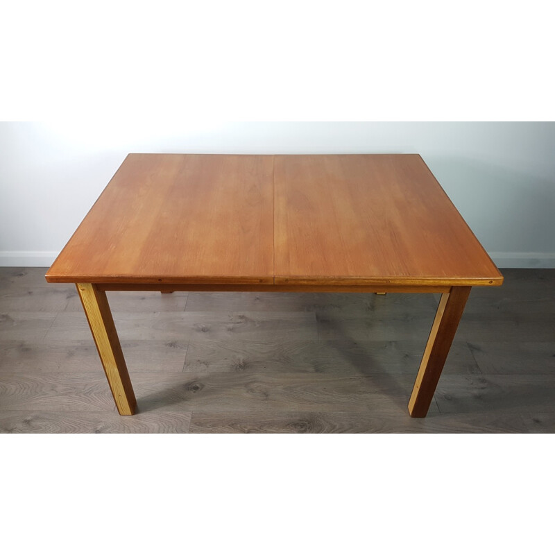 Vintage Extendable Dining Table in teak - 1970s