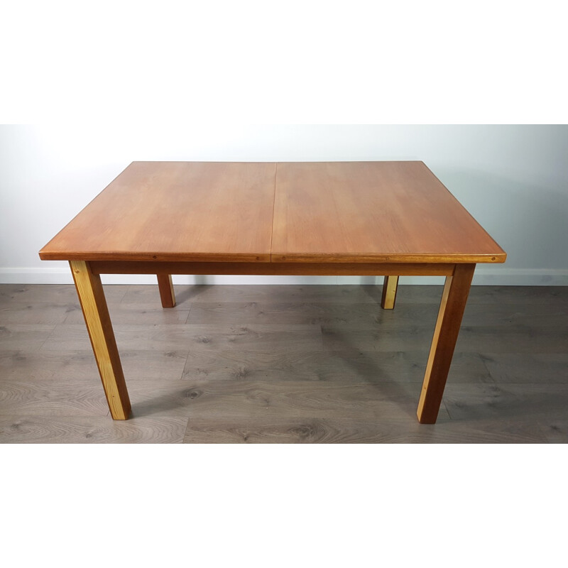 Vintage Extendable Dining Table in teak - 1970s