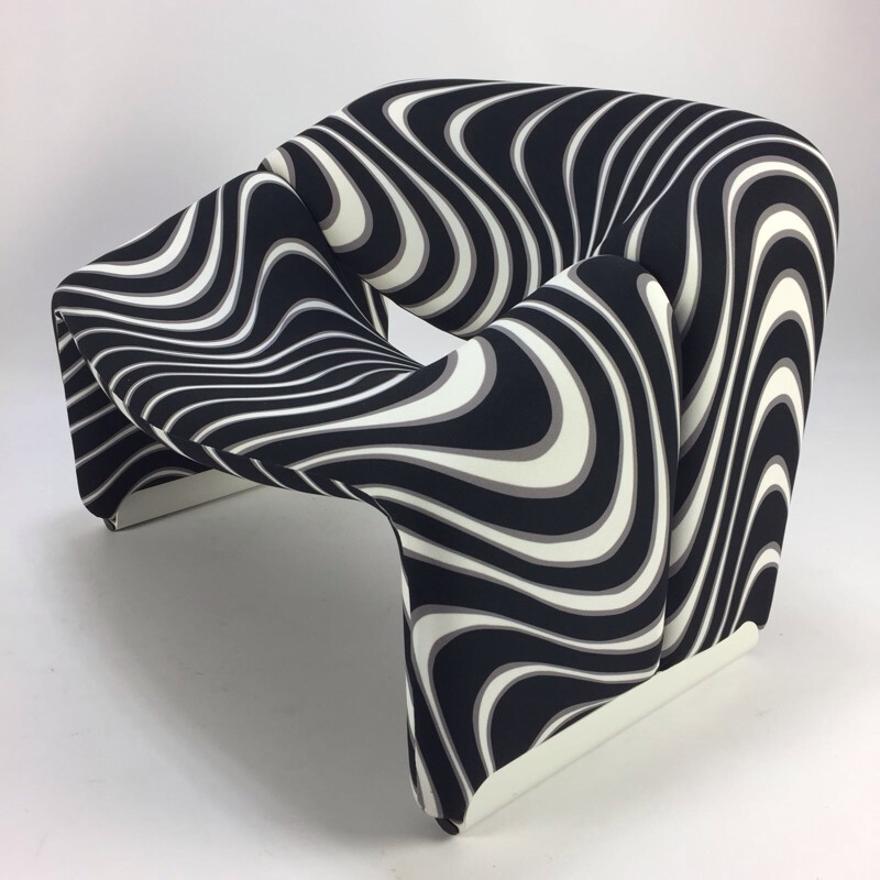 Vintage Groovy F598 Armchair by Pierre Paulin for Artifort - 1980s