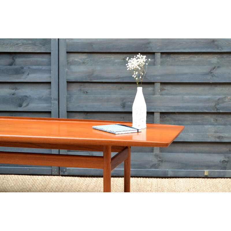 Vintage Scandinavian coffee table designed by Grete Jalk - 1960s