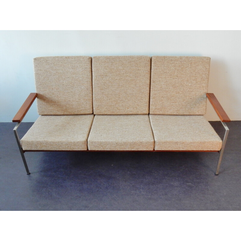 Vintage living room set in beige color by Rob Parry for Gelderland - 1960s