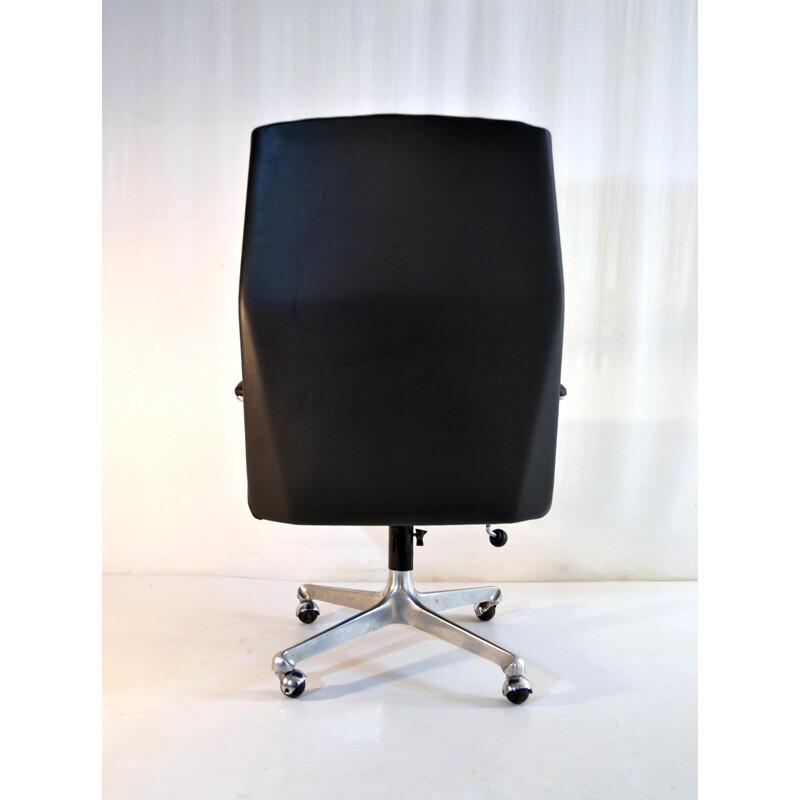 Vintage Executive Desk Chair P128 by Osvaldo Borsani for Tecno - 1960s