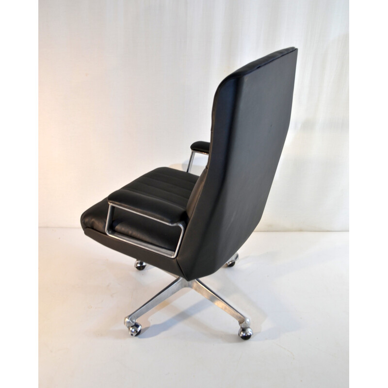 Vintage Executive Desk Chair P128 by Osvaldo Borsani for Tecno - 1960s