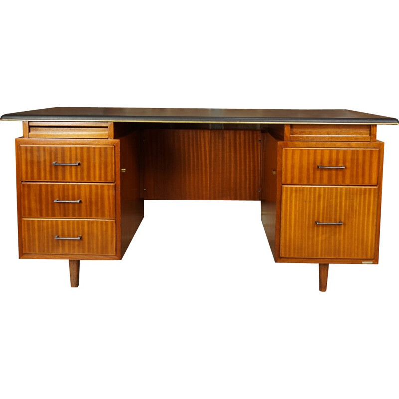 Vintage teak desk by Waendendries for Burwood - 1950s